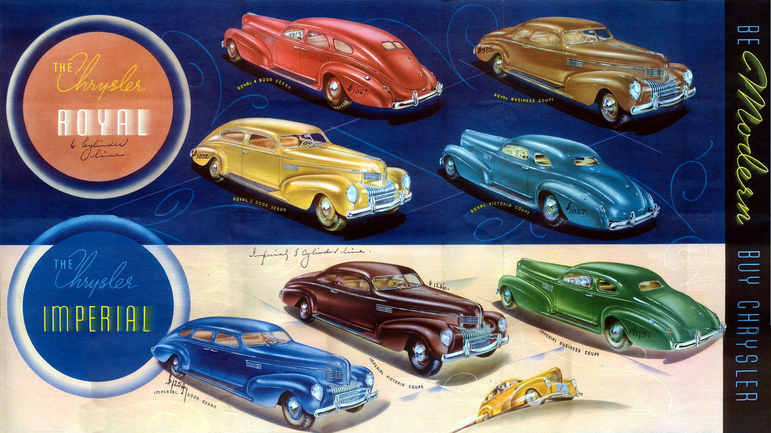 1939 Chrysler Brochure Page 1